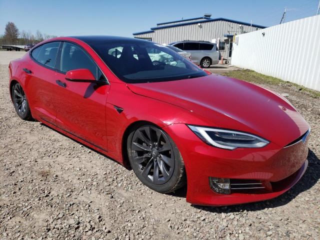 5YJSA1E23KF311772 - 2019 TESLA MODEL S Կարմիր լուսանկար 4