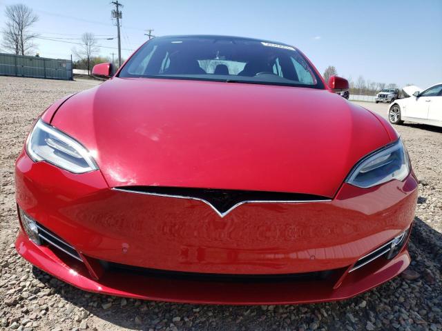 5YJSA1E23KF311772 - 2019 TESLA MODEL S Կարմիր լուսանկար 5