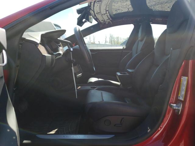 5YJSA1E23KF311772 - 2019 TESLA MODEL S Կարմիր լուսանկար 7