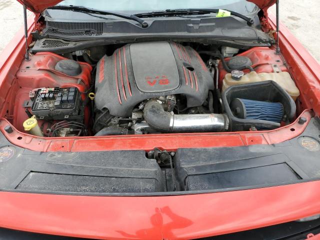 2C3CDZBT0FH868604 - 2015 DODGE CHALLENGER SXT PLUS RED photo 11