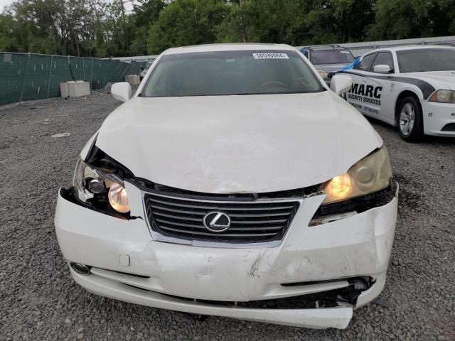 JTHBJ46G072017413 - 2007 LEXUS ES 350 WHITE photo 5