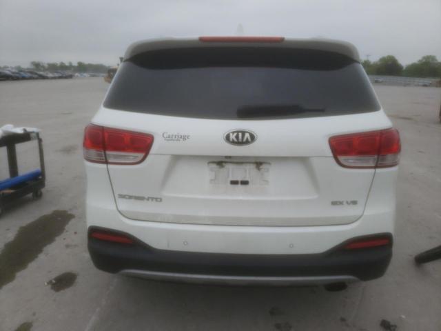5XYPH4A52GG173418 - 2016 KIA SORENTO EX WHITE photo 6