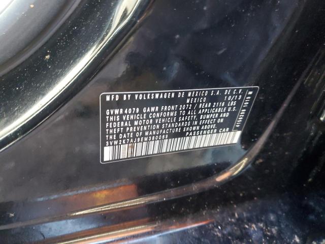 3VW2K7AJ9EM380069 - 2014 VOLKSWAGEN JETTA BASE Qara foto 12