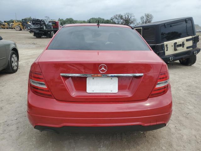 WDDGF4HB6EA954253 - 2014 MERCEDES-BENZ C 250 RED photo 6