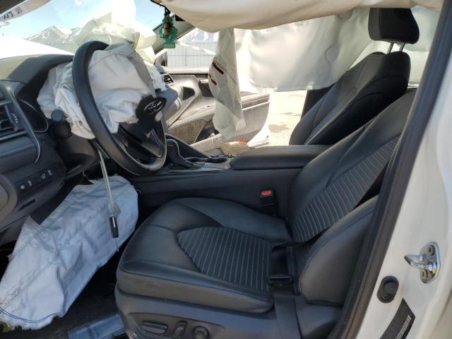 4T1G11AK1RU219472 - 2024 TOYOTA CAMRY SE NIGHT SHADE WHITE photo 7