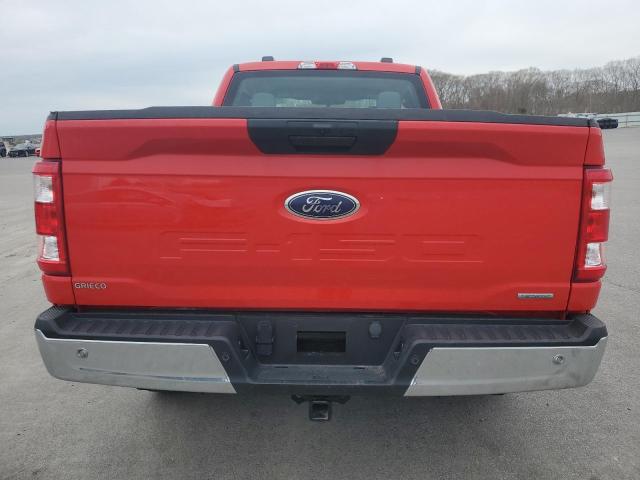 1FTEX1EP5PKE06965 - 2023 FORD F150 SUPER CAB RED photo 6