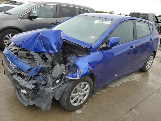 KMHCT5AE8EU176365 - 2014 HYUNDAI ACCENT GLS BLUE photo 1