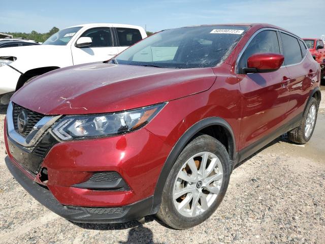 JN1BJ1AV7MW318466 - 2021 NISSAN ROGUE SPOR S BURGUNDY photo 1