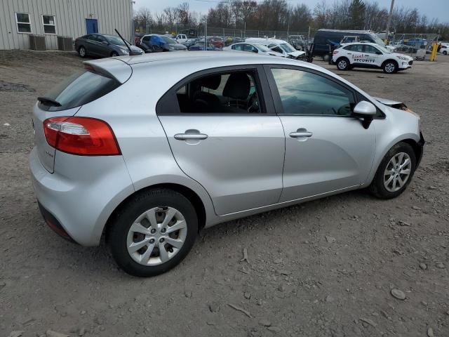 KNADN5A3XD6192469 - 2013 KIA RIO EX SILVER photo 3