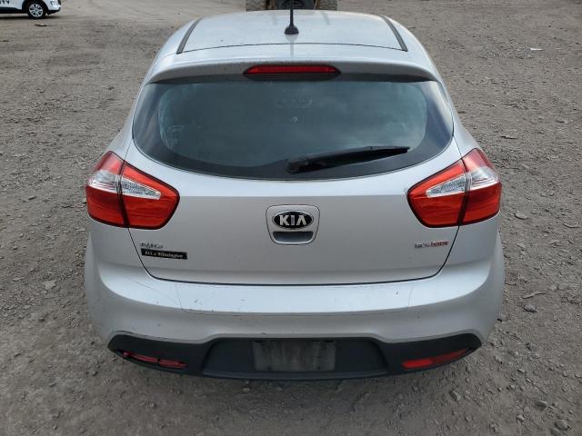 KNADN5A3XD6192469 - 2013 KIA RIO EX SILVER photo 6