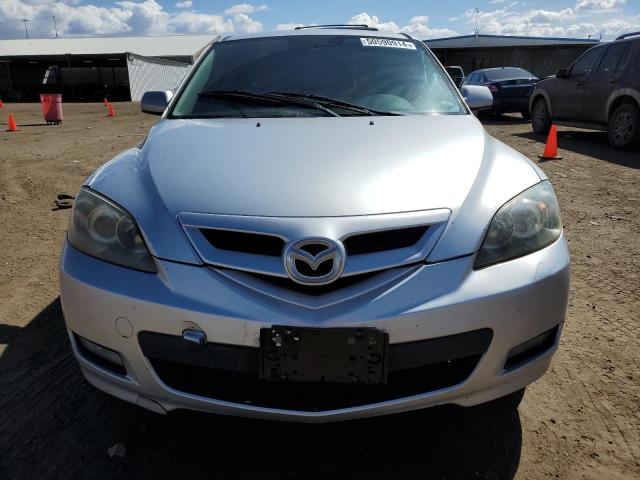 JM1BK343871673034 - 2007 MAZDA 3 HATCHBACK SILVER photo 5