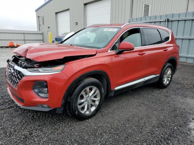 5NMS2CAD5KH048490 - 2019 HYUNDAI SANTA FE SE RED photo 1