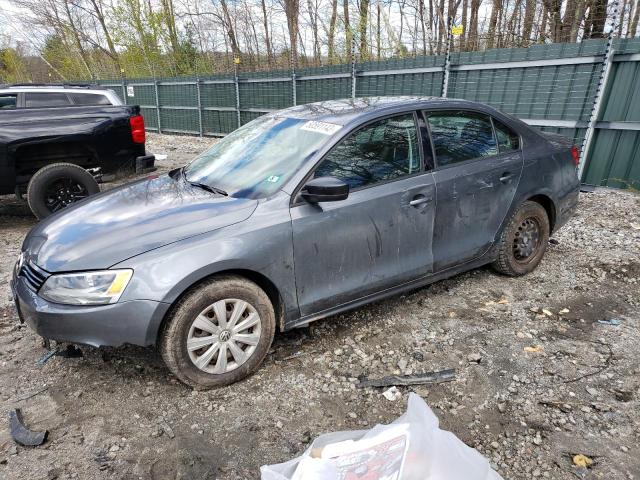 3VW2K7AJ3EM236257 - 2014 VOLKSWAGEN JETTA BASE 灰色 照片 1