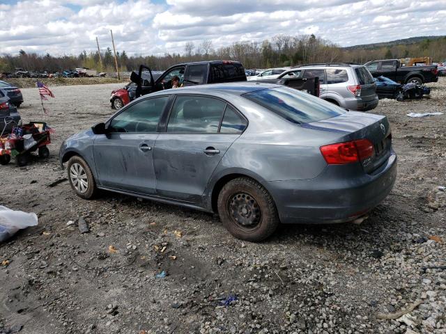 3VW2K7AJ3EM236257 - 2014 VOLKSWAGEN JETTA BASE 灰色 照片 2