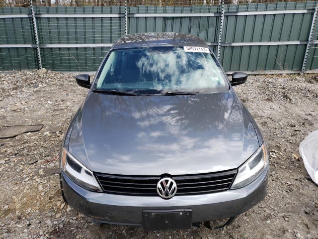 3VW2K7AJ3EM236257 - 2014 VOLKSWAGEN JETTA BASE 灰色 照片 5