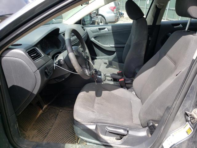 3VW2K7AJ3EM236257 - 2014 VOLKSWAGEN JETTA BASE 灰色 照片 7