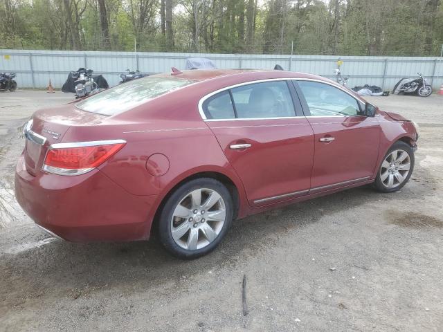 1G4GE5EVXAF304397 - 2010 BUICK LACROSSE CXS RED photo 3