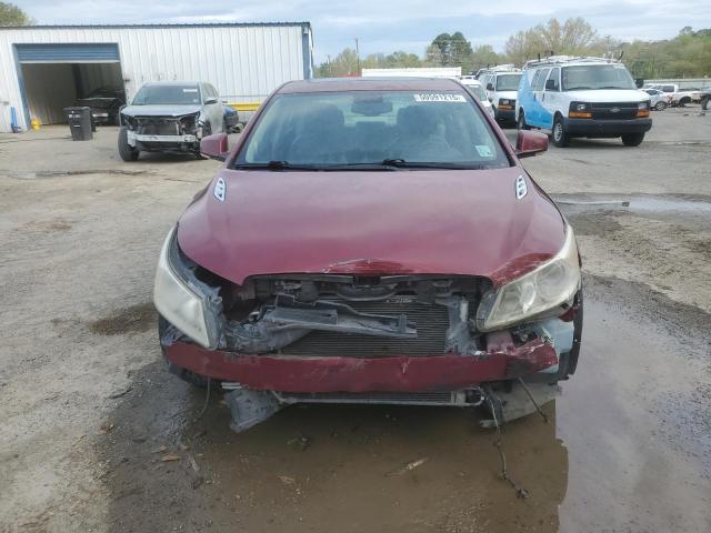 1G4GE5EVXAF304397 - 2010 BUICK LACROSSE CXS RED photo 5