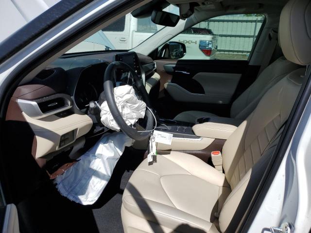 5TDHZRBH6NS254431 - 2022 TOYOTA HIGHLANDER XLE Blanco foto 7