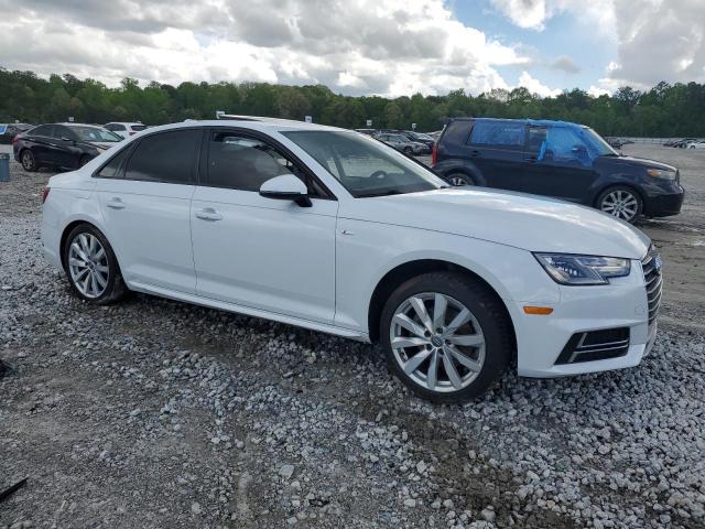 WAUKMAF40JN001597 - 2018 AUDI A4 PREMIUM WHITE photo 4