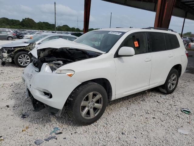 JTEDS41A082058812 - 2008 TOYOTA HIGHLANDER WHITE photo 1