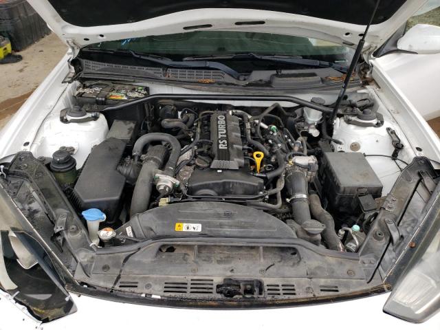 KMHHT6KDXDU110545 - 2013 HYUNDAI GENESIS CO 2.0T WHITE photo 11