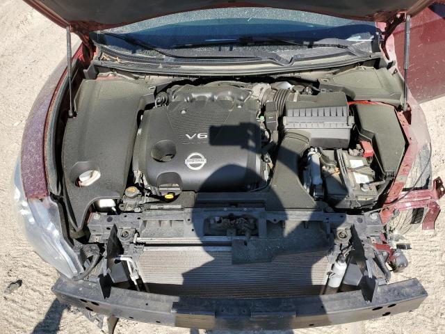 1N4AA5AP8AC803333 - 2010 NISSAN MAXIMA S BURGUNDY photo 11