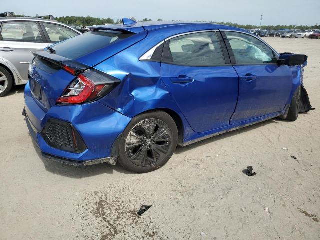 SHHFK7H68KU215165 - 2019 HONDA CIVIC EX BLUE photo 3