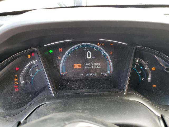 SHHFK7H68KU215165 - 2019 HONDA CIVIC EX BLUE photo 9