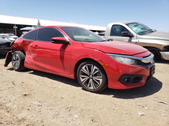 2HGFC3B31GH352876 - 2016 HONDA CIVIC EX წითელი ფოტო 4