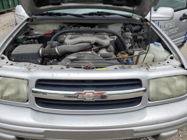 2CNBE634046902197 - 2004 CHEVROLET TRACKER LT SILVER photo 12