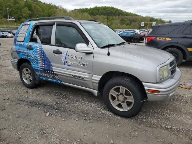 2CNBE634046902197 - 2004 CHEVROLET TRACKER LT SILVER photo 4