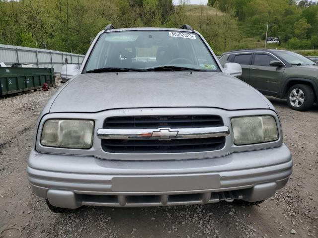 2CNBE634046902197 - 2004 CHEVROLET TRACKER LT SILVER photo 5