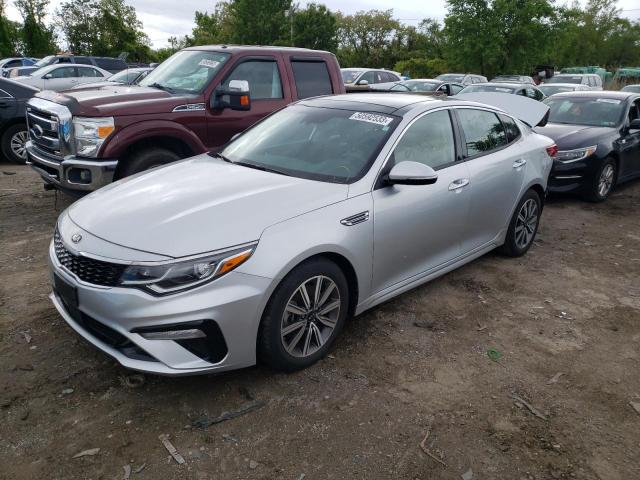 5XXGU4L16LG422601 - 2020 KIA OPTIMA EX SILVER photo 1