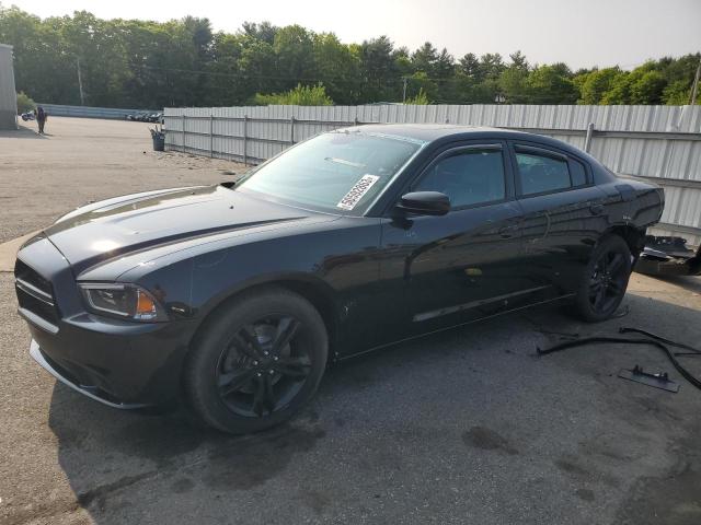 2C3CDXDT3DH503557 - 2013 DODGE CHARGER R/T BLACK photo 1