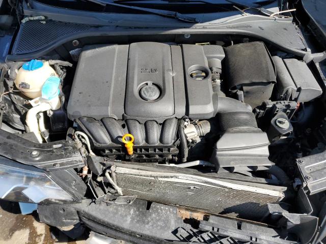 1VWAP7A31CC005127 - 2012 VOLKSWAGEN PASSAT S BLACK photo 11