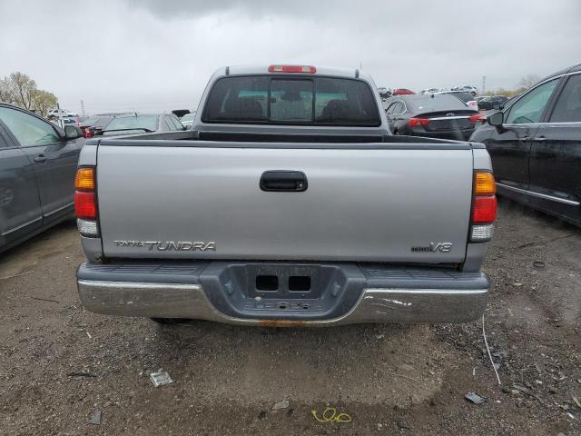 5TBRT34131S212496 - 2001 TOYOTA TUNDRA ACCESS CAB GRAY photo 6