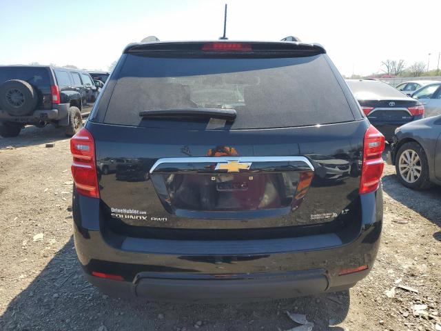 2GNFLFEK8H6326458 - 2017 CHEVROLET EQUINOX LT BLACK photo 6