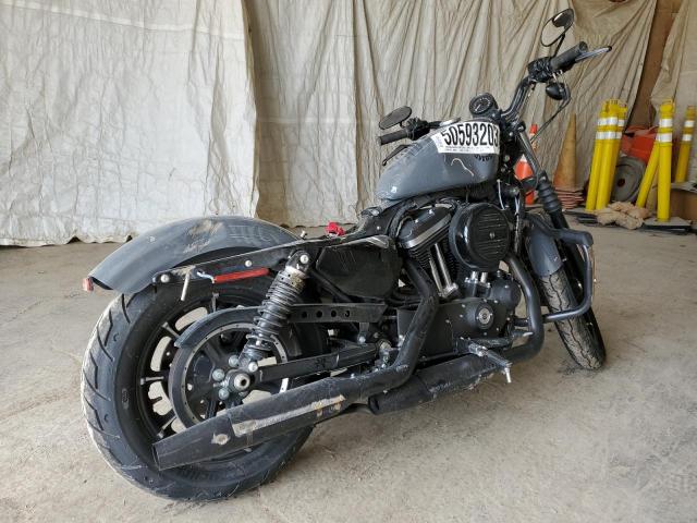 1HD4LE215NB416387 - 2022 HARLEY-DAVIDSON XL883 N GRAY photo 4