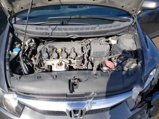 2HGFA16679H034620 - 2009 HONDA CIVIC LX-S رمادي صورة 11