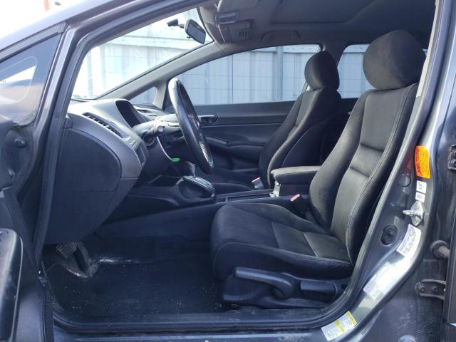 2HGFA16679H034620 - 2009 HONDA CIVIC LX-S رمادي صورة 7