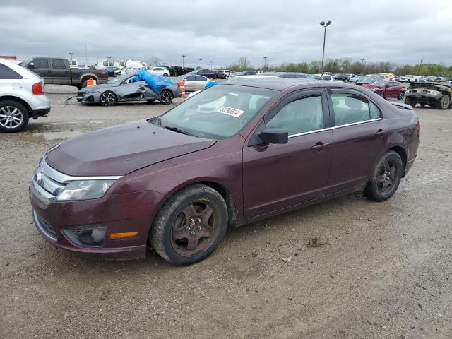 3FAHP0HA7BR296722 - 2011 FORD FUSION SE BURGUNDY photo 1