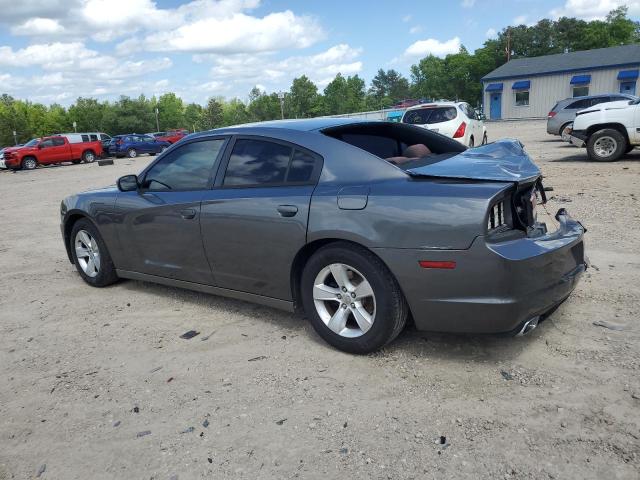 2C3CDXBG9CH184668 - 2012 DODGE CHARGER SE BLACK photo 2