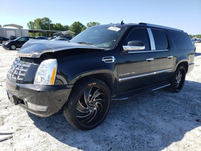 1GYS4HEF1BR240952 - 2011 CADILLAC ESCALADE ESV LUXURY BLACK photo 1