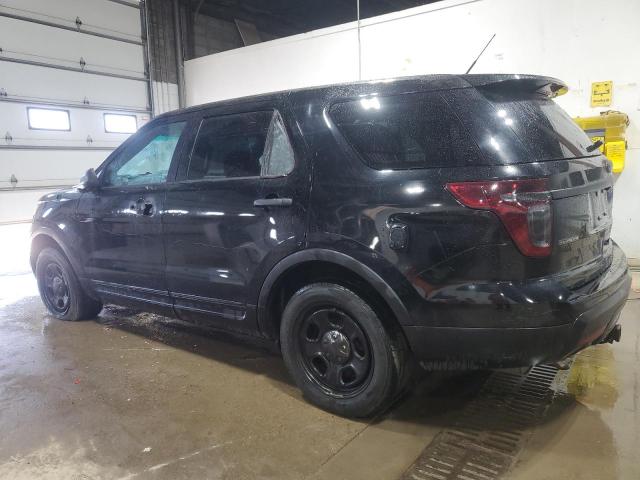 1FM5K8AR3FGA28849 - 2015 FORD EXPLORER POLICE INTERCEPTOR أسود صورة 2