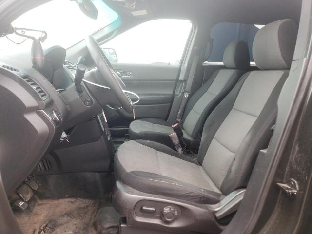 1FM5K8AR3FGA28849 - 2015 FORD EXPLORER POLICE INTERCEPTOR أسود صورة 7