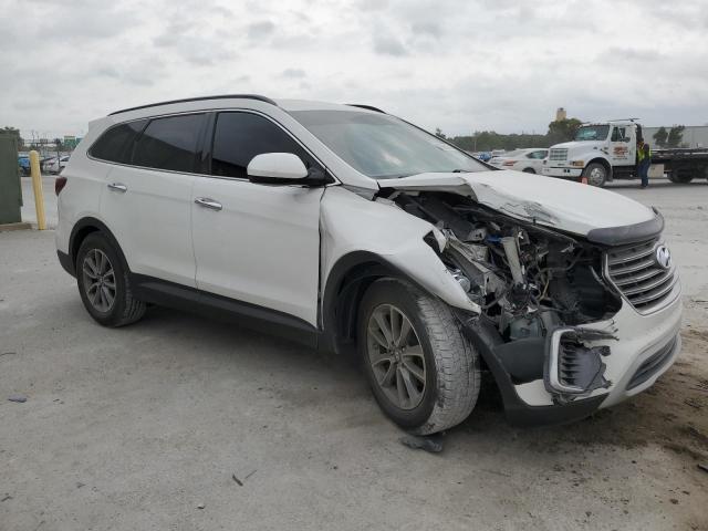 KM8SM4HF1HU166170 - 2017 HYUNDAI SANTA FE SE WHITE photo 4