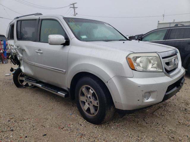 5FNYF48909B008142 - 2009 HONDA PILOT TOURING SILVER photo 1