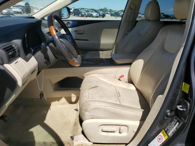 JTJBC1BA3A2411892 - 2010 LEXUS RX 450 BROWN photo 7