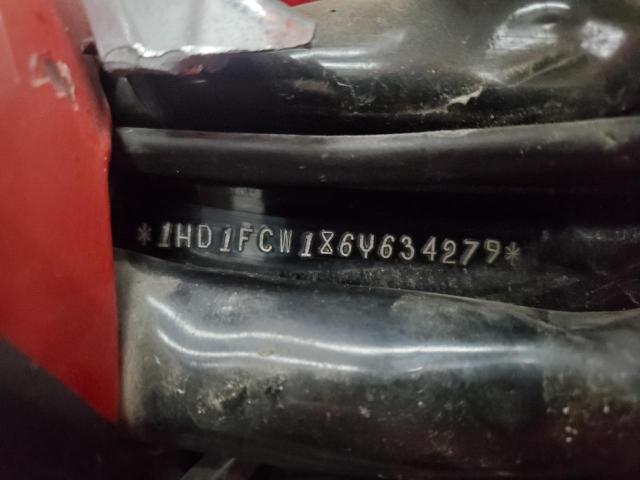 1HD1FCW186Y634279 - 2006 HARLEY-DAVIDSON FLHTCUI 红色 照片 10